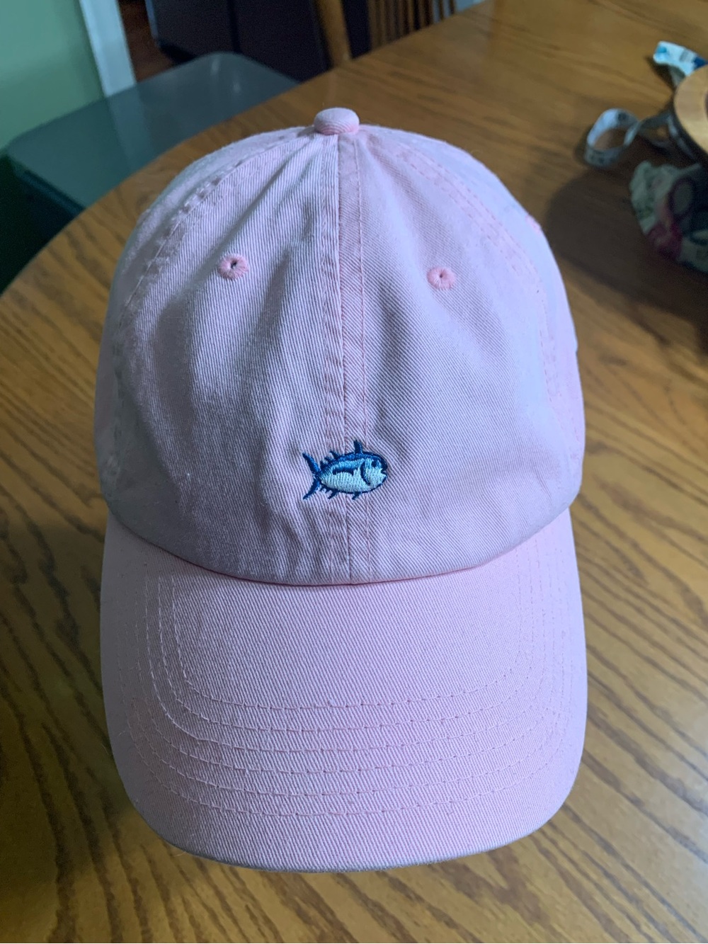 James Madison University Southern Tide ball cap.